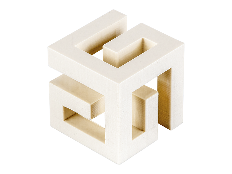 Ein mit dem Tarfuse ENVI Filament 3D-gedrucktes Teil